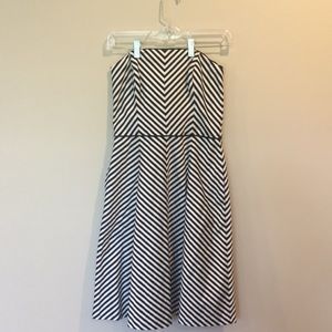 White House Black Market Strapless Dress